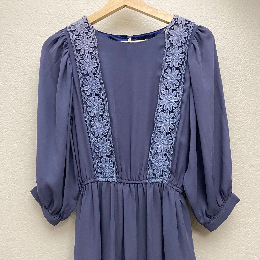 Periwinkle Chiffon Dress